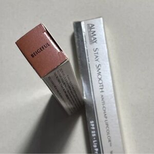 2x ALMAY Stay Smooth Anti-Chap Lipcolor with SPF 25 - Lip Protectant #BEIGEFUL